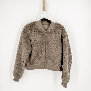 Uniqlo Green Fleece Jacket